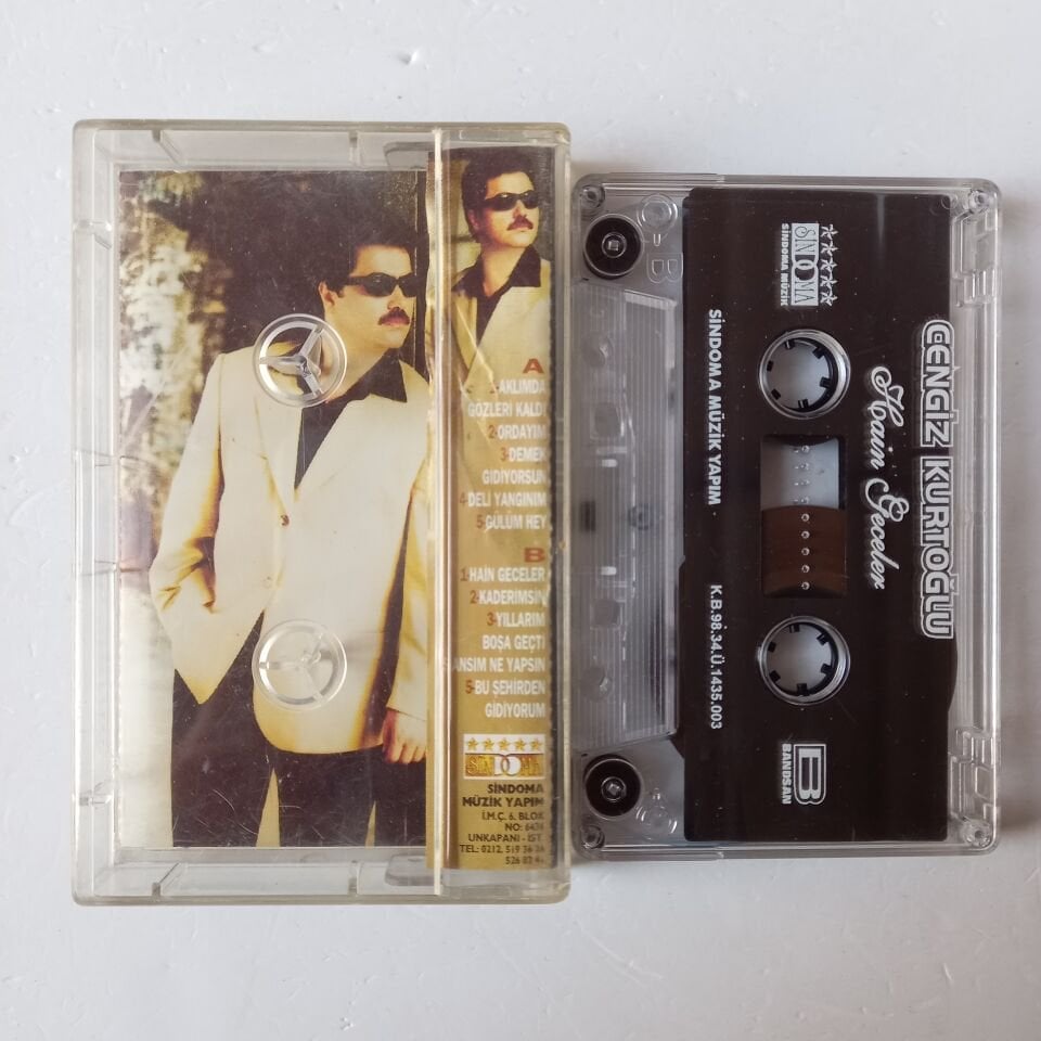 CENGİZ KURTOĞLU - HAİN GECELER (1998) - KASET 2.EL