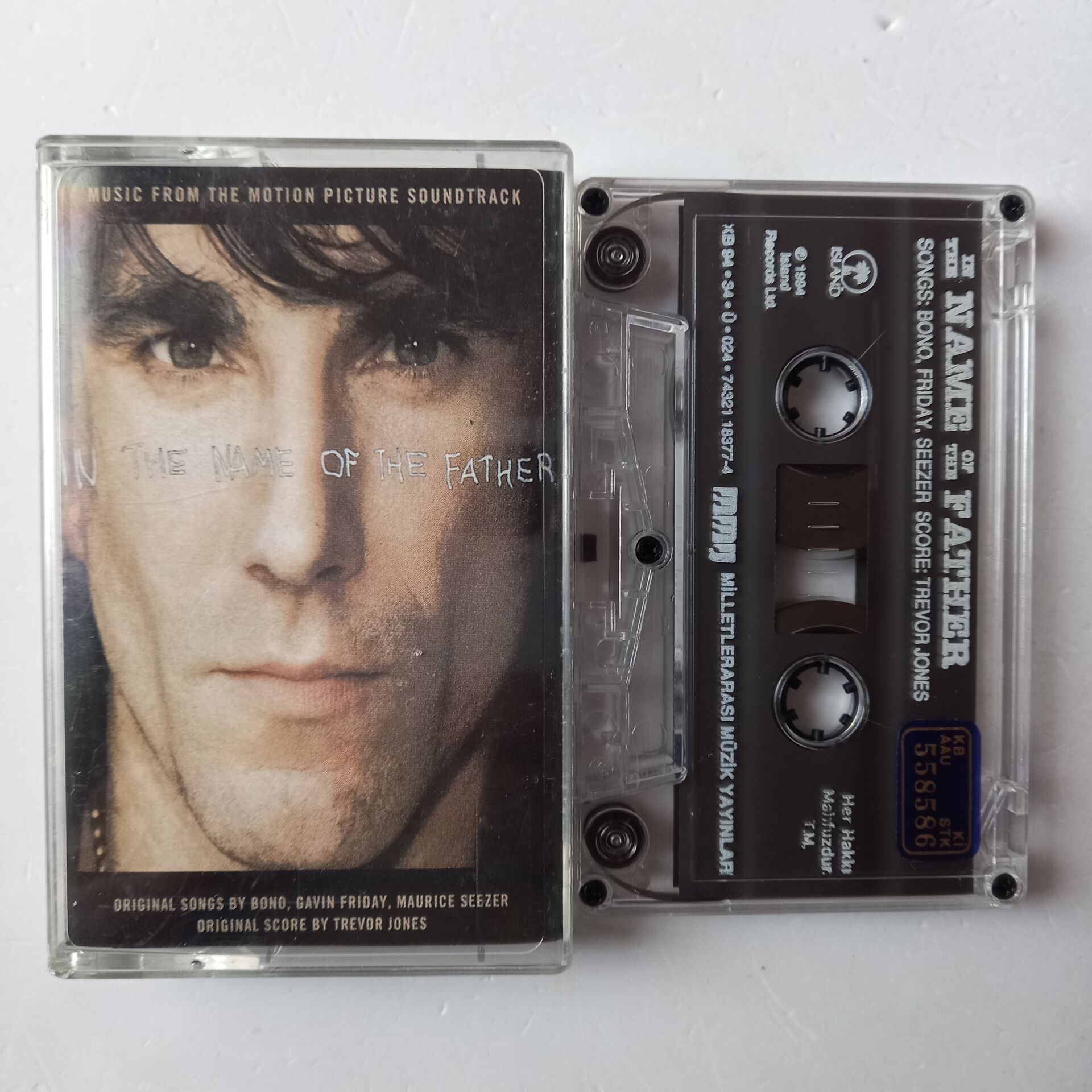 VARIOUS – IN THE NAME OF THE FATHER / MUSIC FROM THE MOTION PICTURE SOUNDTRACK (1994) - KASET 2.EL