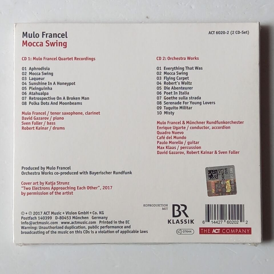MULO FRANCEL – MOCCA SWING (2017) - 2CD AMBALAJINDA SIFIR