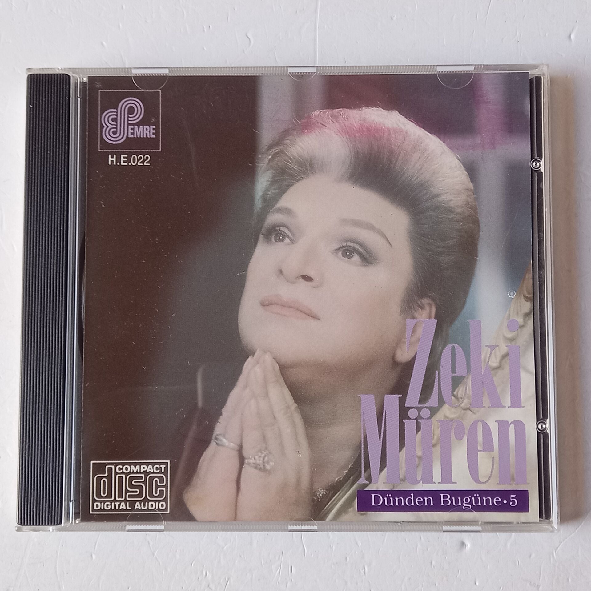 ZEKİ MÜREN – DÜNDEN BUGÜNE 5 (1991) - CD 2.EL