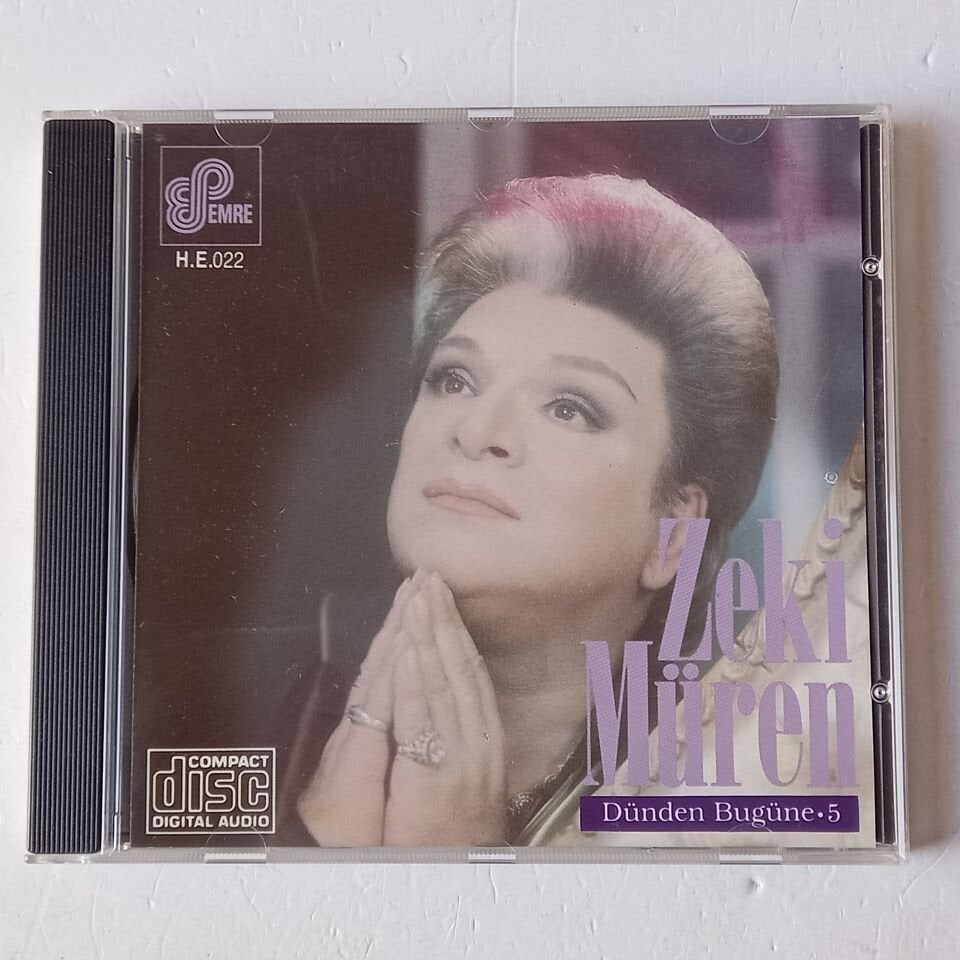 ZEKİ MÜREN – DÜNDEN BUGÜNE 5 (1991) - CD 2.EL