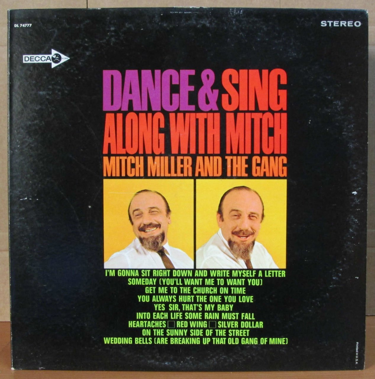 MITCH MILLER - DANCE SING ALONG WITH LP 2.EL