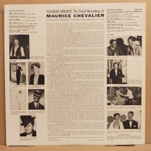 MAURICE CHEVALIER - TOUJOURS MAURICE (1960) - LP COMPILATION 2.EL PLAK