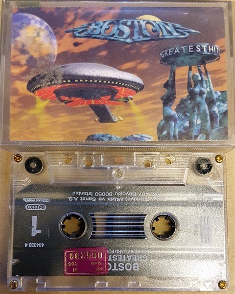 BOSTON - GREATEST HITS (1997) SONY CASSETTE MADE IN TURKEY ''USED''