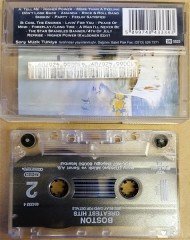 BOSTON - GREATEST HITS (1997) SONY CASSETTE MADE IN TURKEY ''USED''