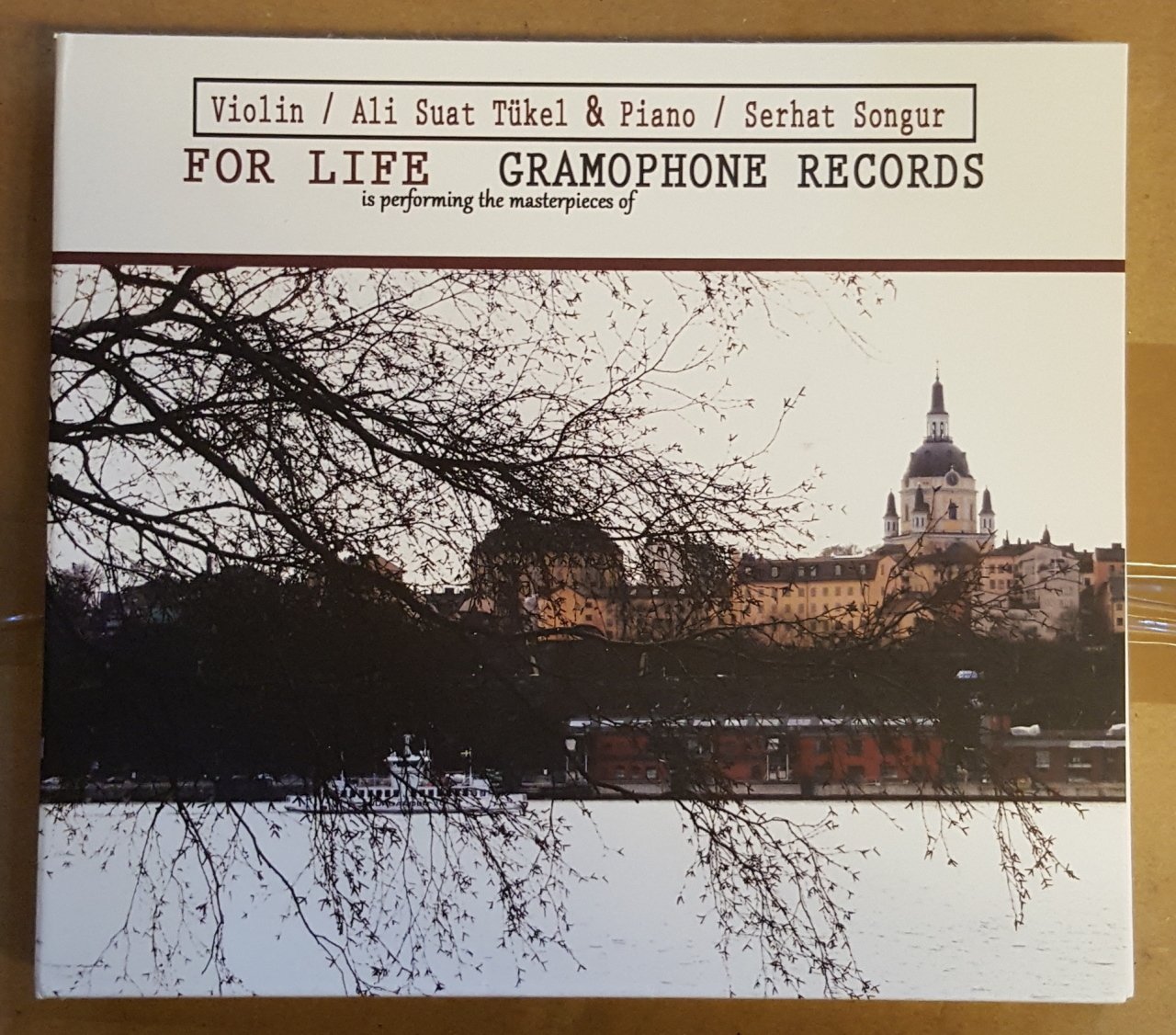 ALİ SUAT TÜKEL (VIOLIN) SERHAT SONGUR (PIANO) - FOR LIFE / GRAMOPHONE RECORDS - 2CD ENSTRUMANTEL SANAT MÜZİĞİ 2.EL
