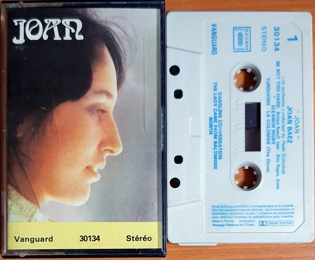 JOAN BAEZ - JOAN - KASET VANGUARD 2.EL