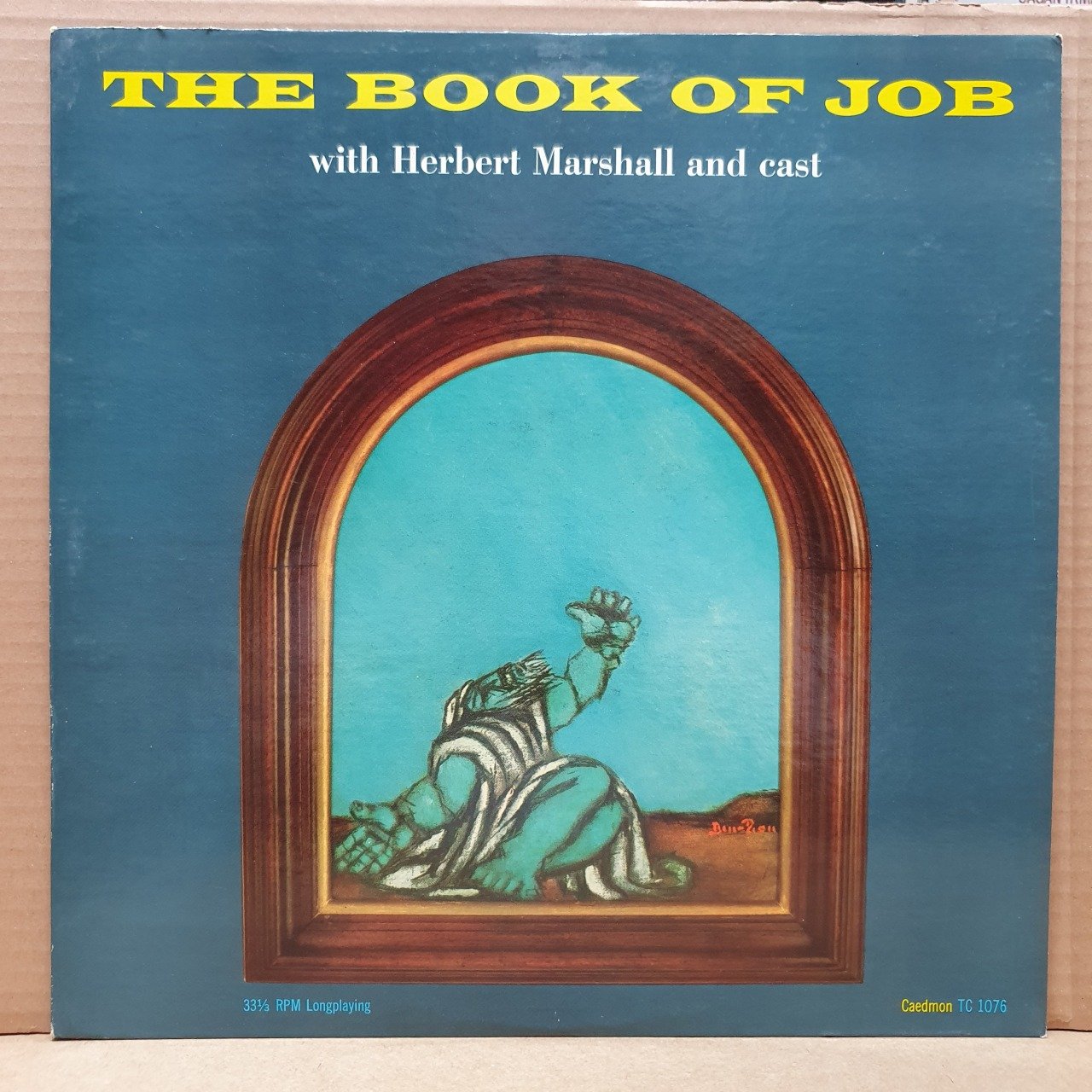 THE BOOK OF JOB / HERBERT MARSHALL (1957) - LP 2.EL PLAK