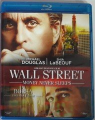 BORSA PARA ASLA UYUMAZ - WALL STREET MONEY NEVER SLEEPS - MICHAEL DOUGLAS - SHIA LaBEOUF - OLIVER STONE - BLU RAY 2.EL