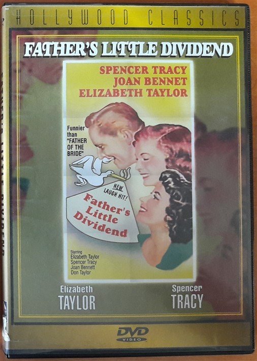 FATHER'S LITTLE DIVIDEND - SPENCER TRACY - ELIZABETH TAYLOR - DVD 2.EL 1. BÖLGE TR ALTYAZI YOKTUR