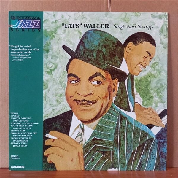 ''FATS'' WALLER – SINGS AND SWINGS (1978) - LP 2.EL PLAK