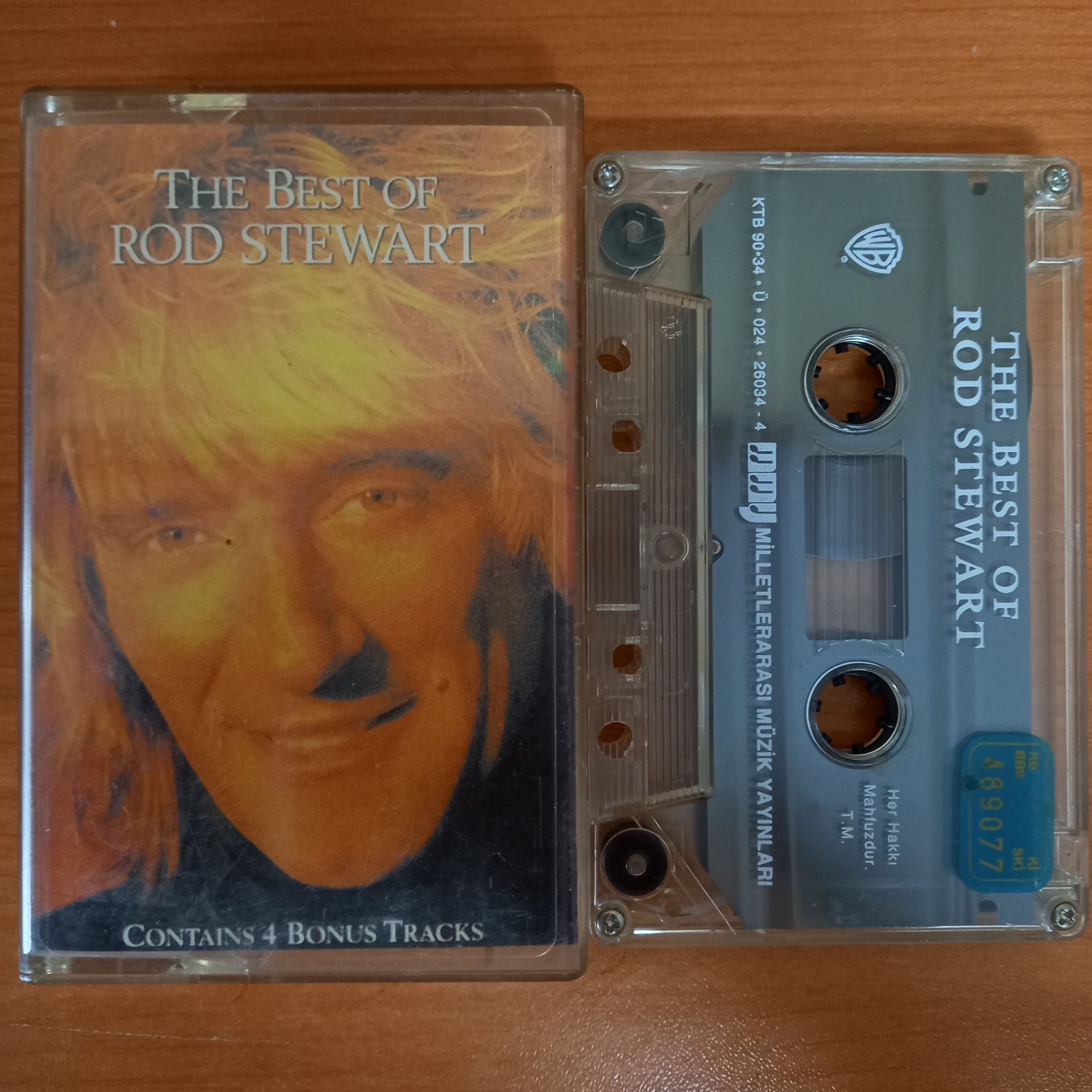 ROD STEWART – THE BEST OF ROD STEWART (1990) - KASET 2.EL