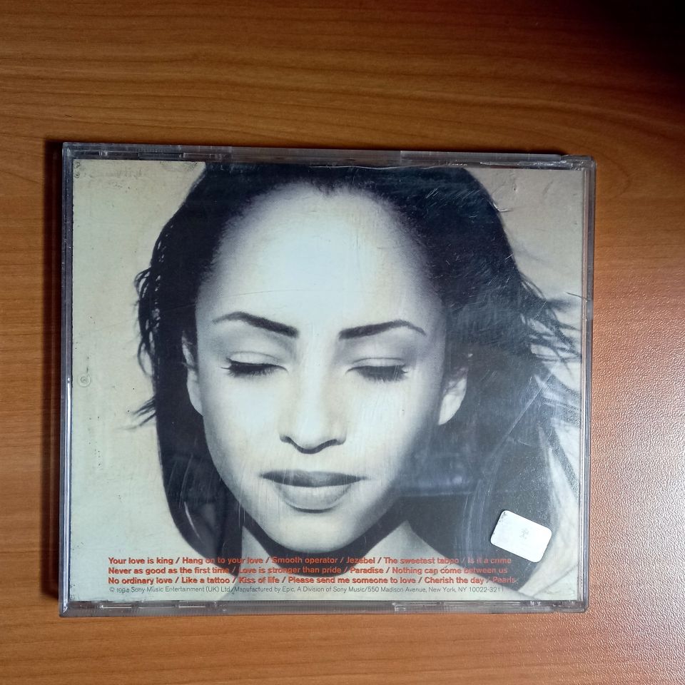 SADE – THE BEST OF SADE (1994) - CD 2.EL