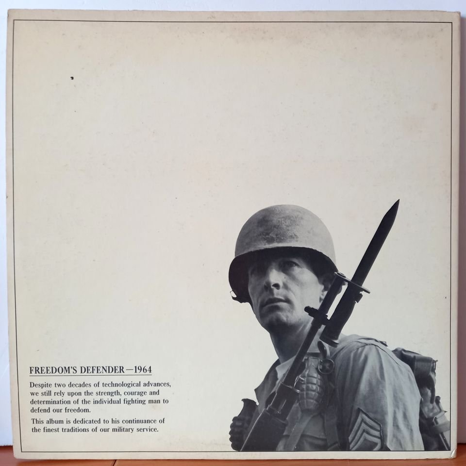 D-DAY PLUS 20 : 1944-1964 / FREEDOM'S DEFENDER  (1964) - LP 2.EL PLAK