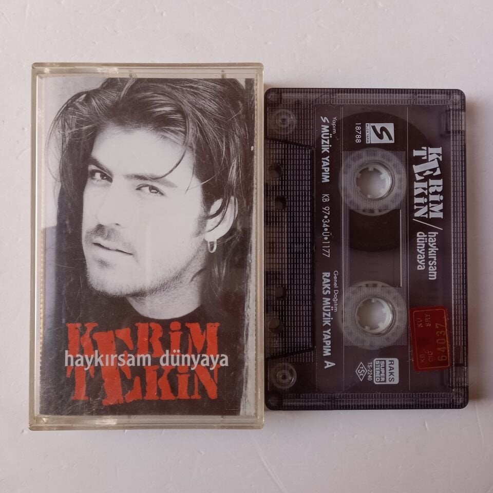 KERİM TEKİN - HAYKIRSAM DÜNYAYA (1997) - KASET 2.EL