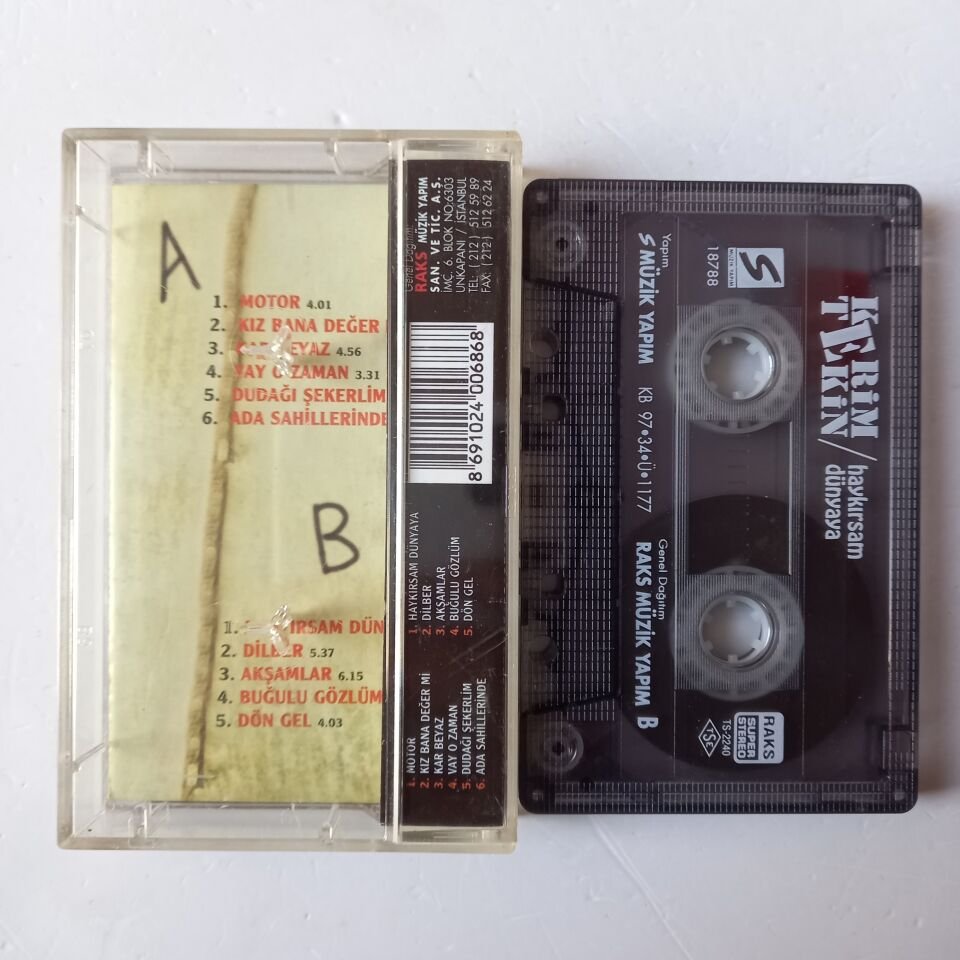 KERİM TEKİN - HAYKIRSAM DÜNYAYA (1997) - KASET 2.EL
