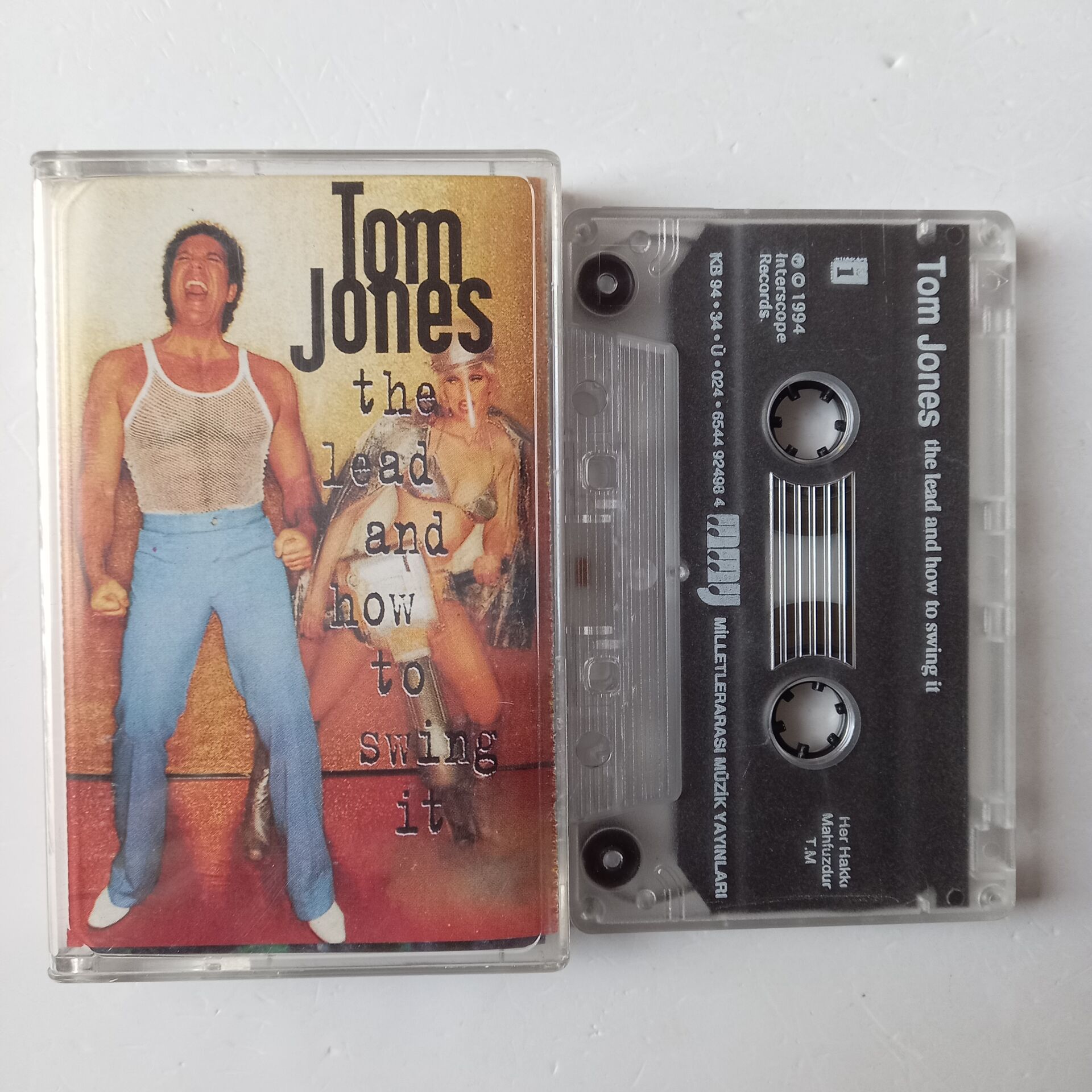 TOM JONES - THE LEAD AND HOW TO SWING IT (1994) - KASET 2.EL
