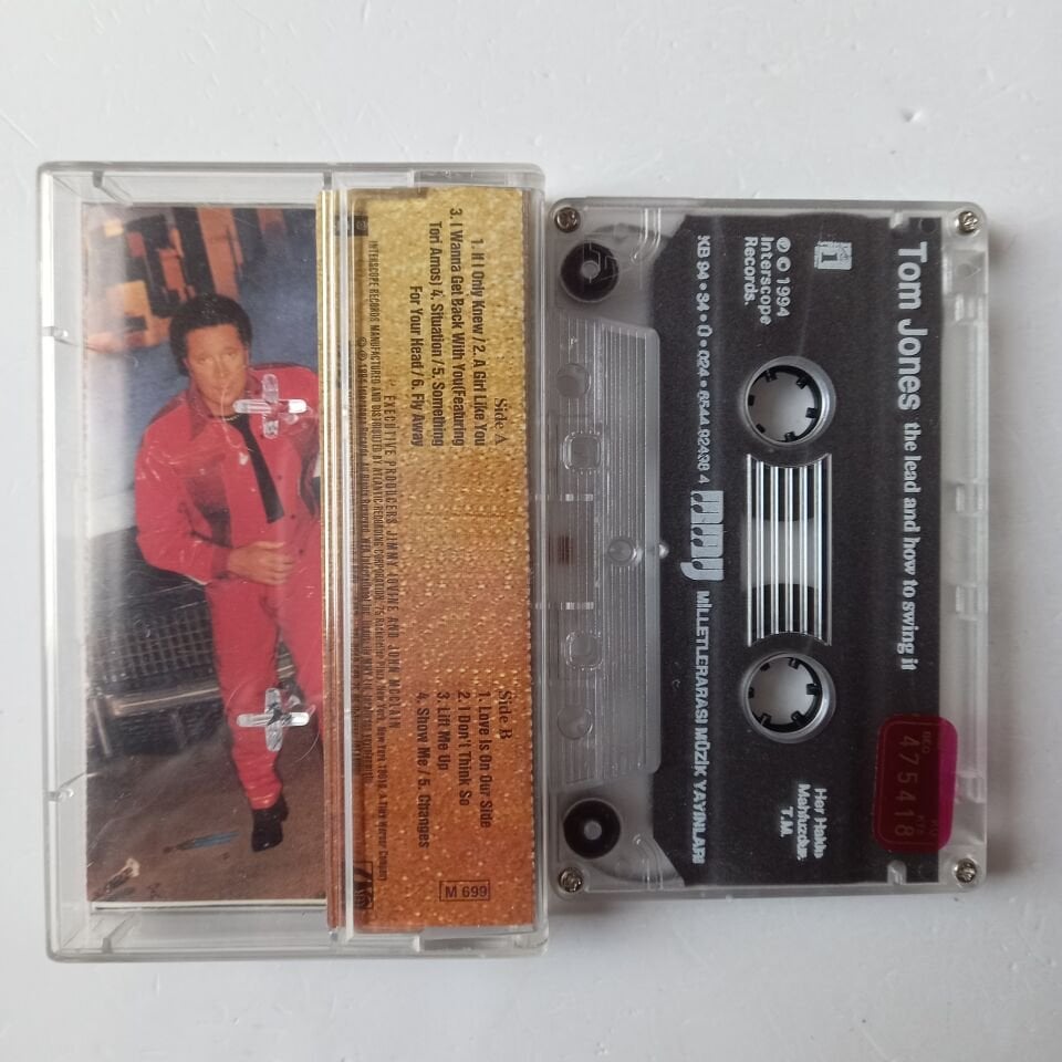 TOM JONES - THE LEAD AND HOW TO SWING IT (1994) - KASET 2.EL