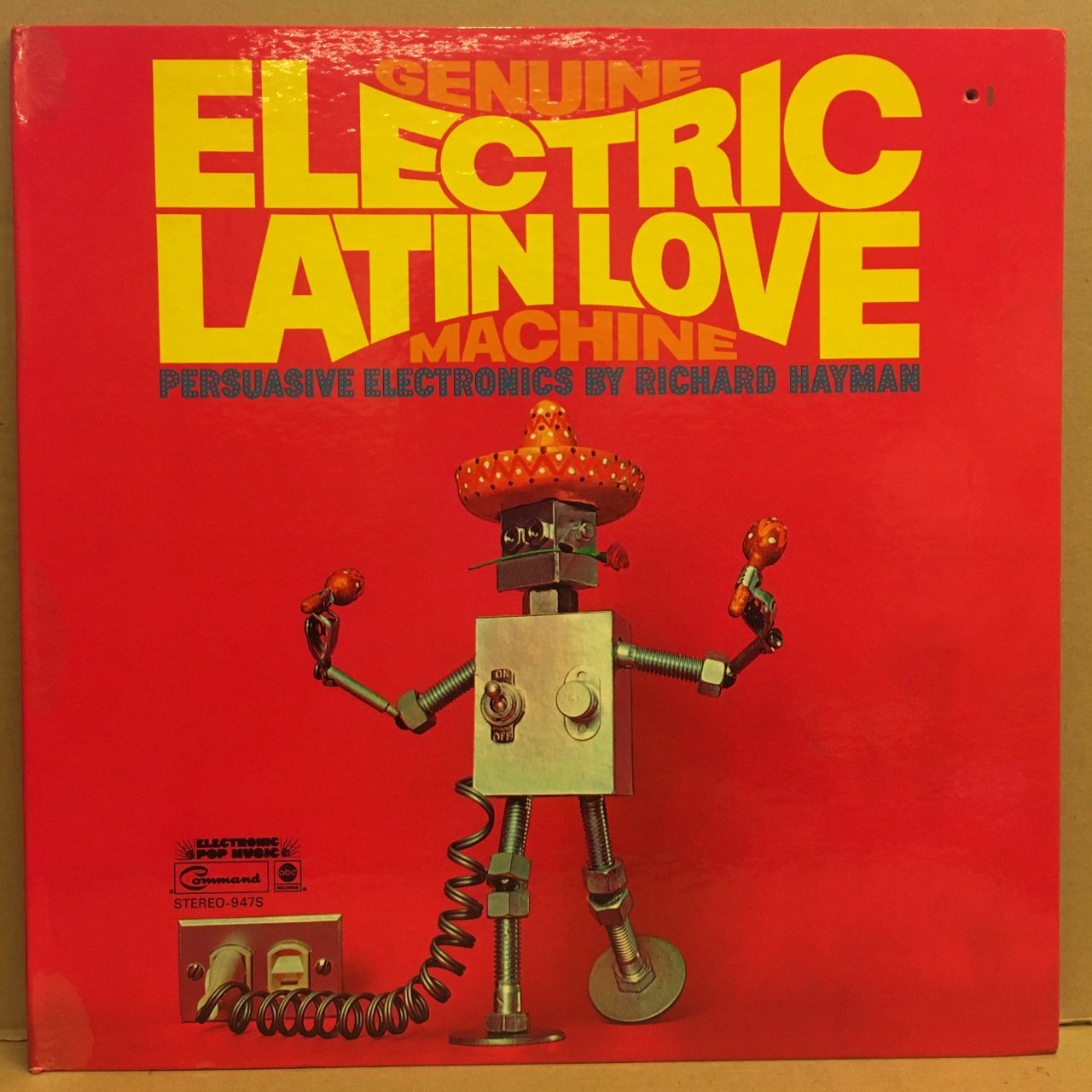 RICHARD HAYMAN - GENUINE ELECTRIC LATIN LOVE MACHINE (1969) 2.EL PLAK
