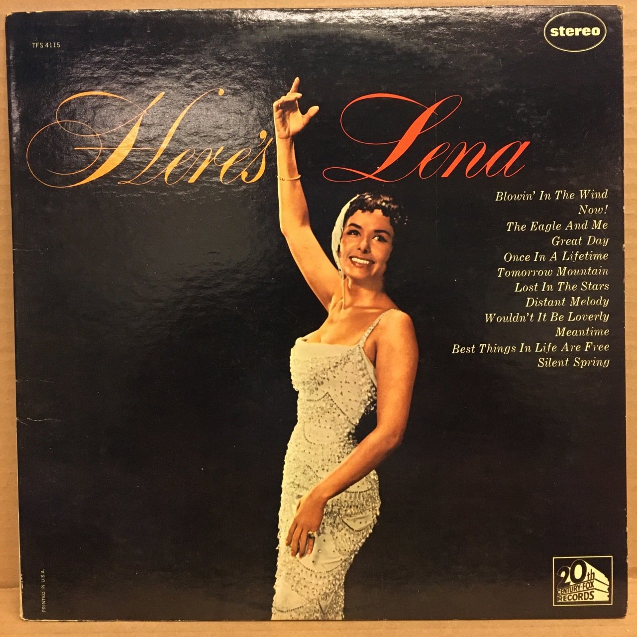 LENA HORNE - HERE'S LENA 1963 2.EL PLAK