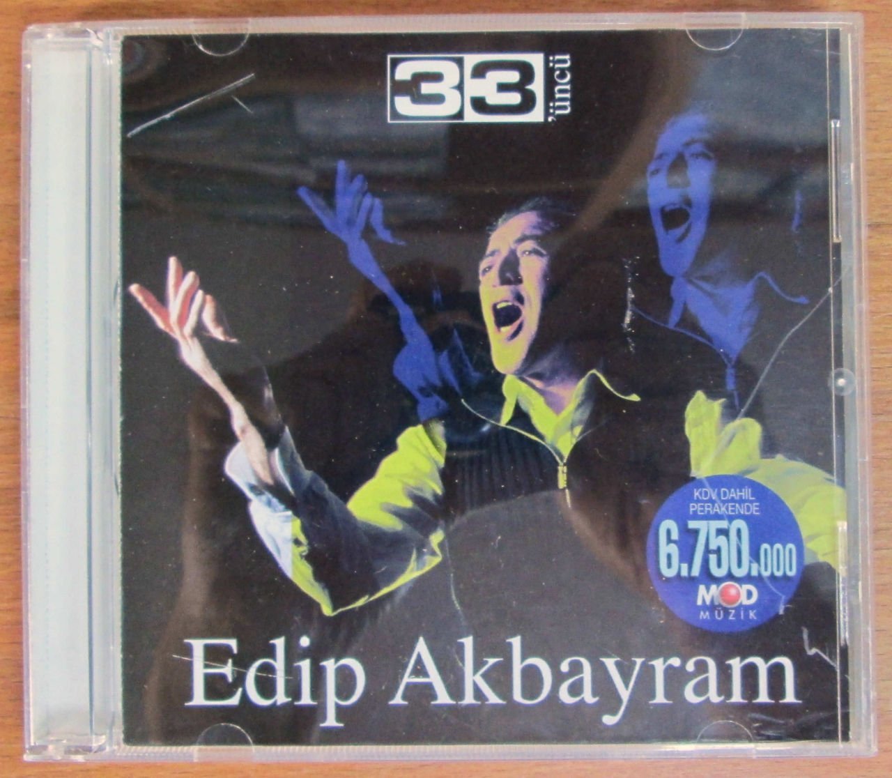 EDİP AKBAYRAM - 33ÜNCÜ - CD 2.EL