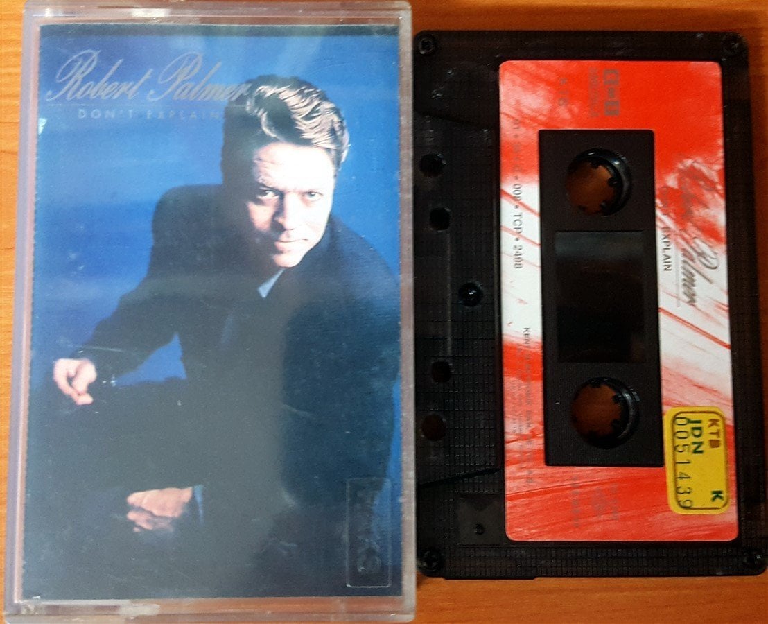 ROBERT PALMER - DON'T EXPLAIN (1991) KENT CASSETTE MADE IN TURKEY ''USED'' PAPER LABEL
