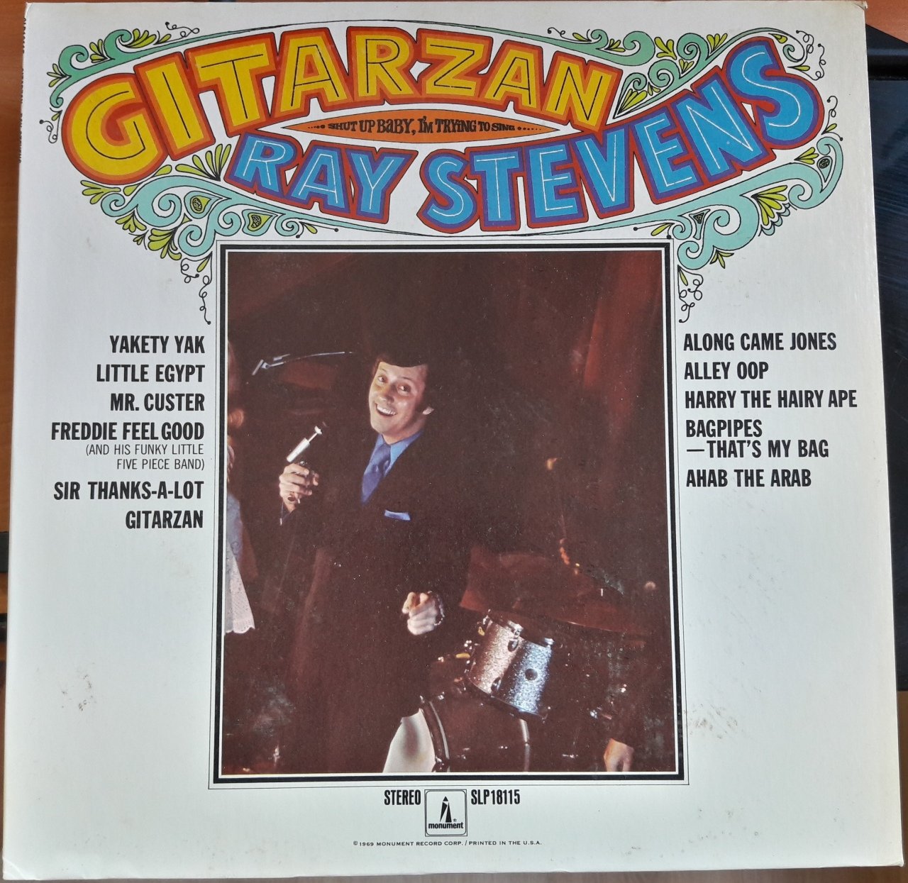 RAY STEVENS - GITARZAN (1969) - 2.EL PLAK