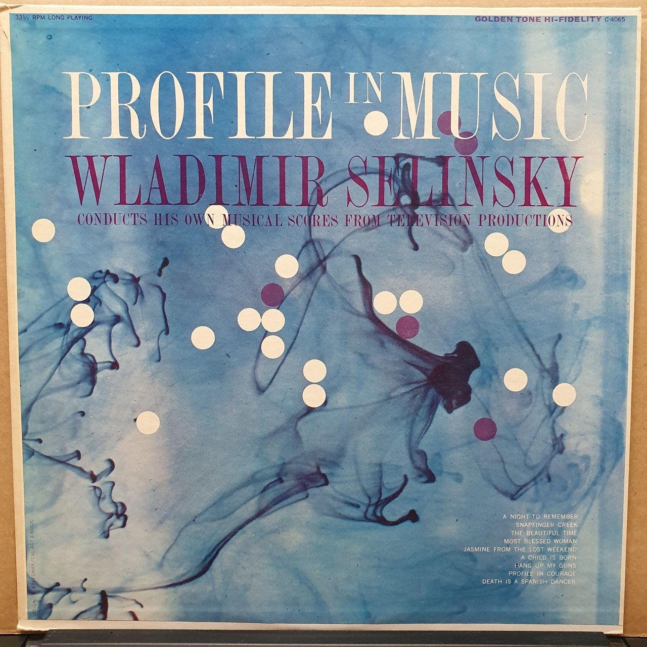 WLADIMIR SELINSKY - PROFILE IN MUSIC (1960) - LP 2.EL PLAK