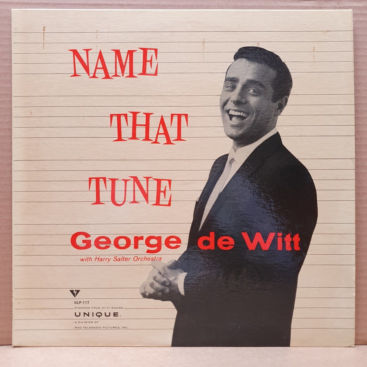 GEORGE DE WITT - NAME THAT TUNE (1957) - LP 2.EL PLAK