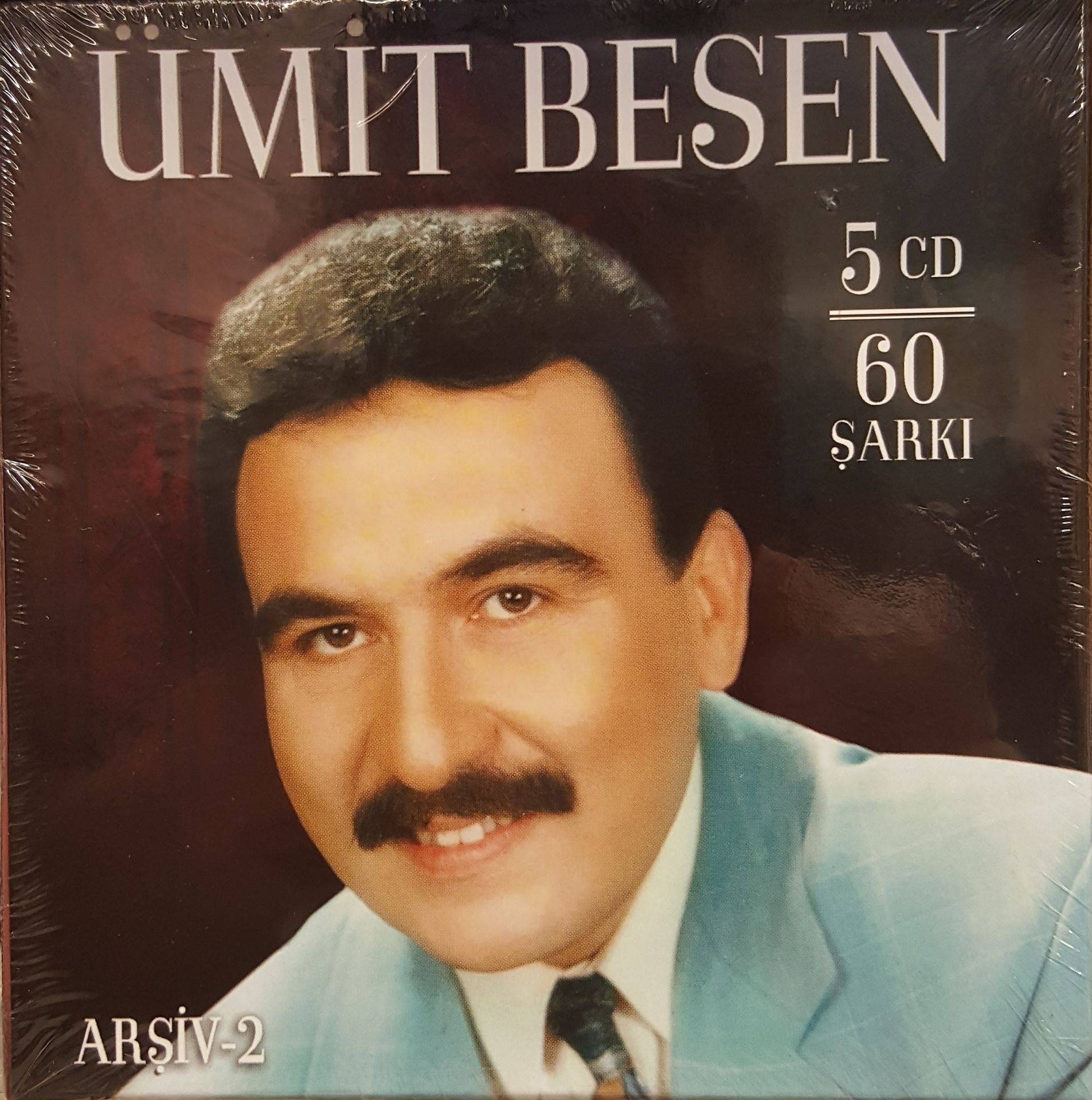 ÜMİT BESEN - ARŞİV VOL 2 BİR TANESİN SEN / İKİMİZ DE SEVDİK / GÖKKUŞAĞI / YALNIZ KALDIM / BİZİM HİKAYEMİZ - 5CD BOX SIFIR