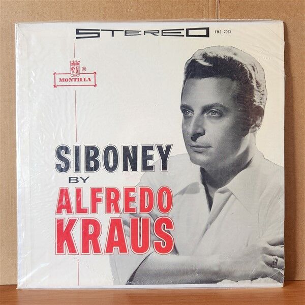 ALFREDO KRAUS – SIBONEY (1960) - LP 2.EL PLAK