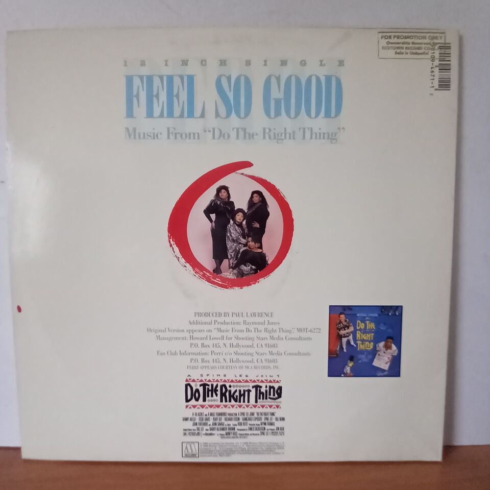 PERRI – FEEL SO GOOD (1989) - 12'' MAXI SINGLE 2.EL PLAK