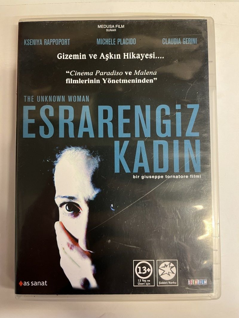 THE UNKNOWN WOMAN - ESRARENGİZ KADIN - GIUSEPPE TORNATORE - DVD 2.EL