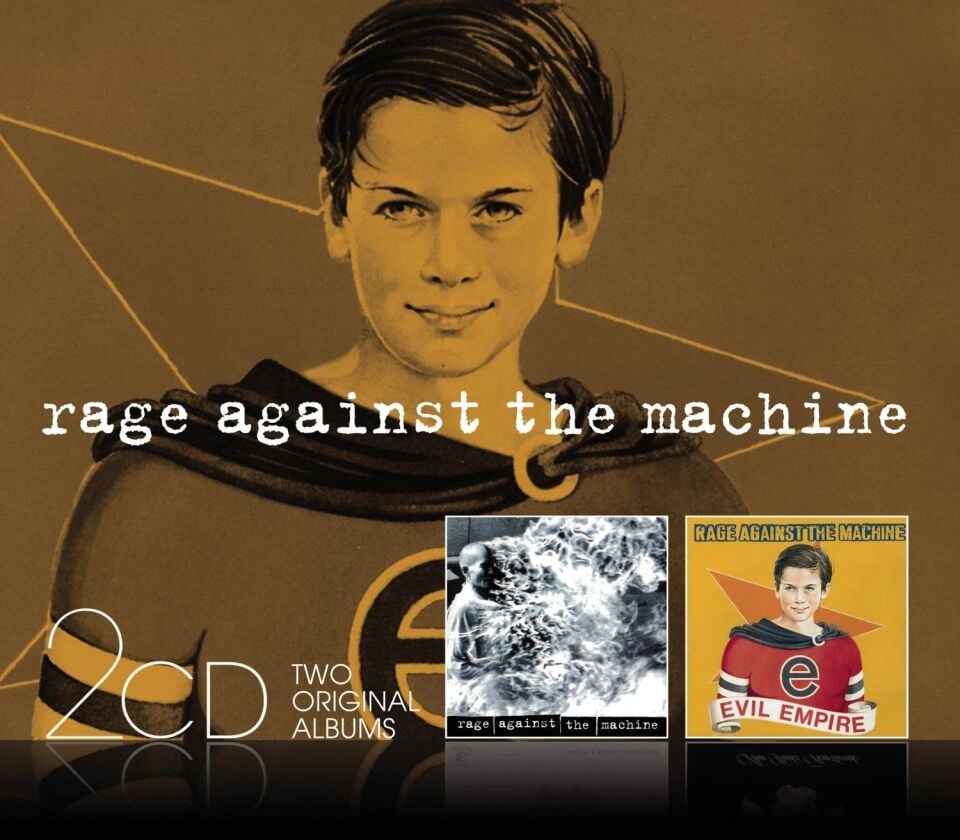 RAGE AGAINST THE MACHINE – RAGE AGAINST THE MACHINE / EVIL EMPIRE (2009) - 2CD REISSUE JEWEL CASE AMBALAJINDA BOX SET SIFIR