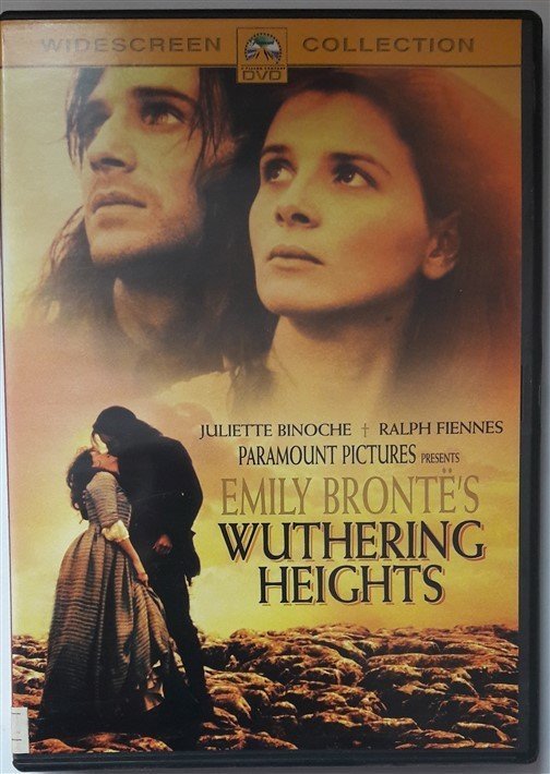 WUTHERING HEIGHTS - UĞULTULU TEPELER - JULIETTE BINOCHE - RALPH FIENNES - DVD 2.EL (EMILY BRONTË)