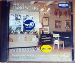 SIBELIUS PIANO WORKS / MARITA VIITASALO (1995) - CD FINLANDIA RECORDS SIFIR