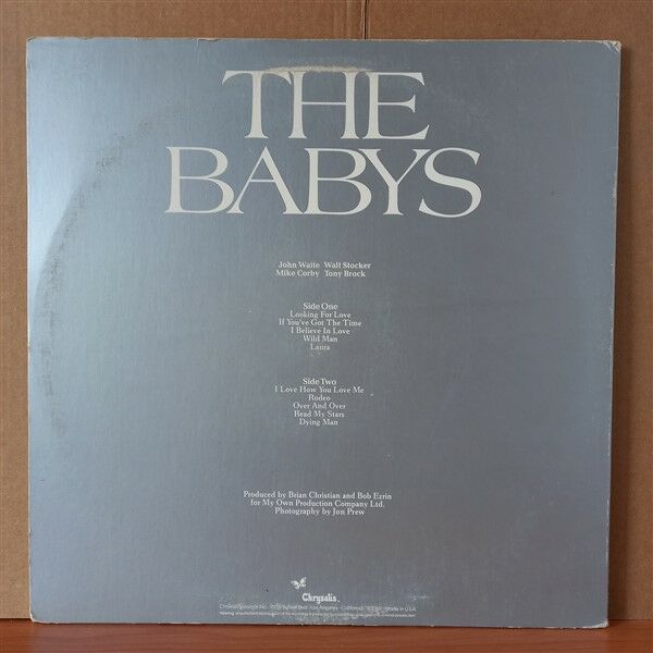 THE BABYS – THE BABYS (1976) - LP 2.EL PLAK