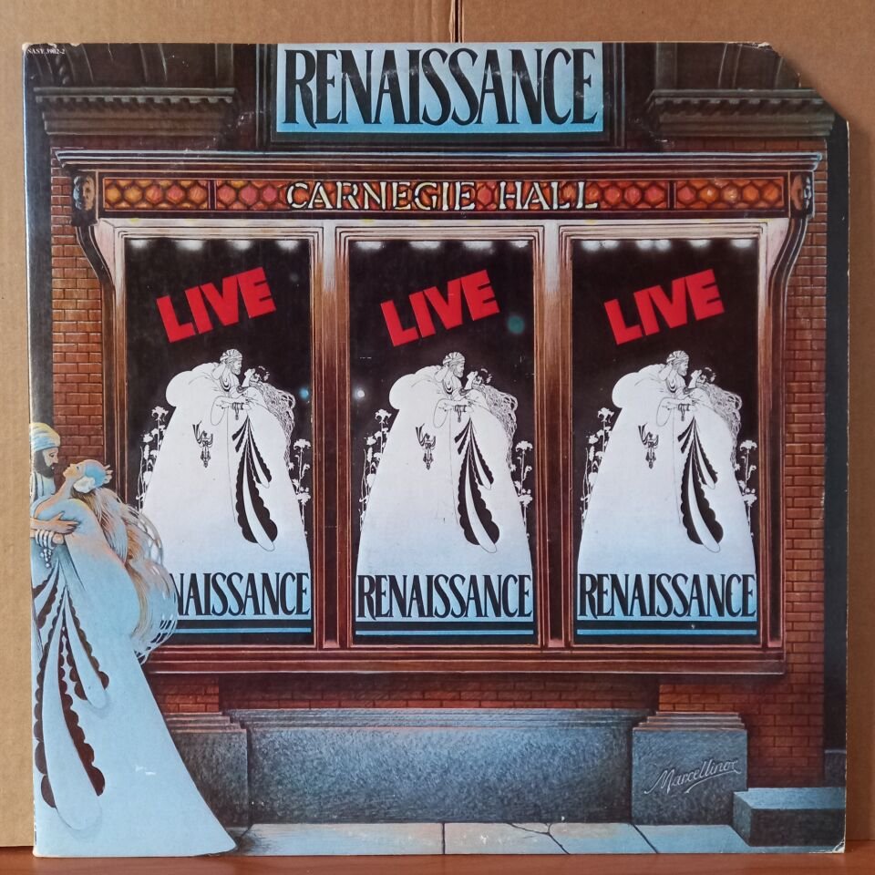 RENAISSANCE – LIVE AT CARNEGIE HALL (1976) - 2LP 2.EL PLAK
