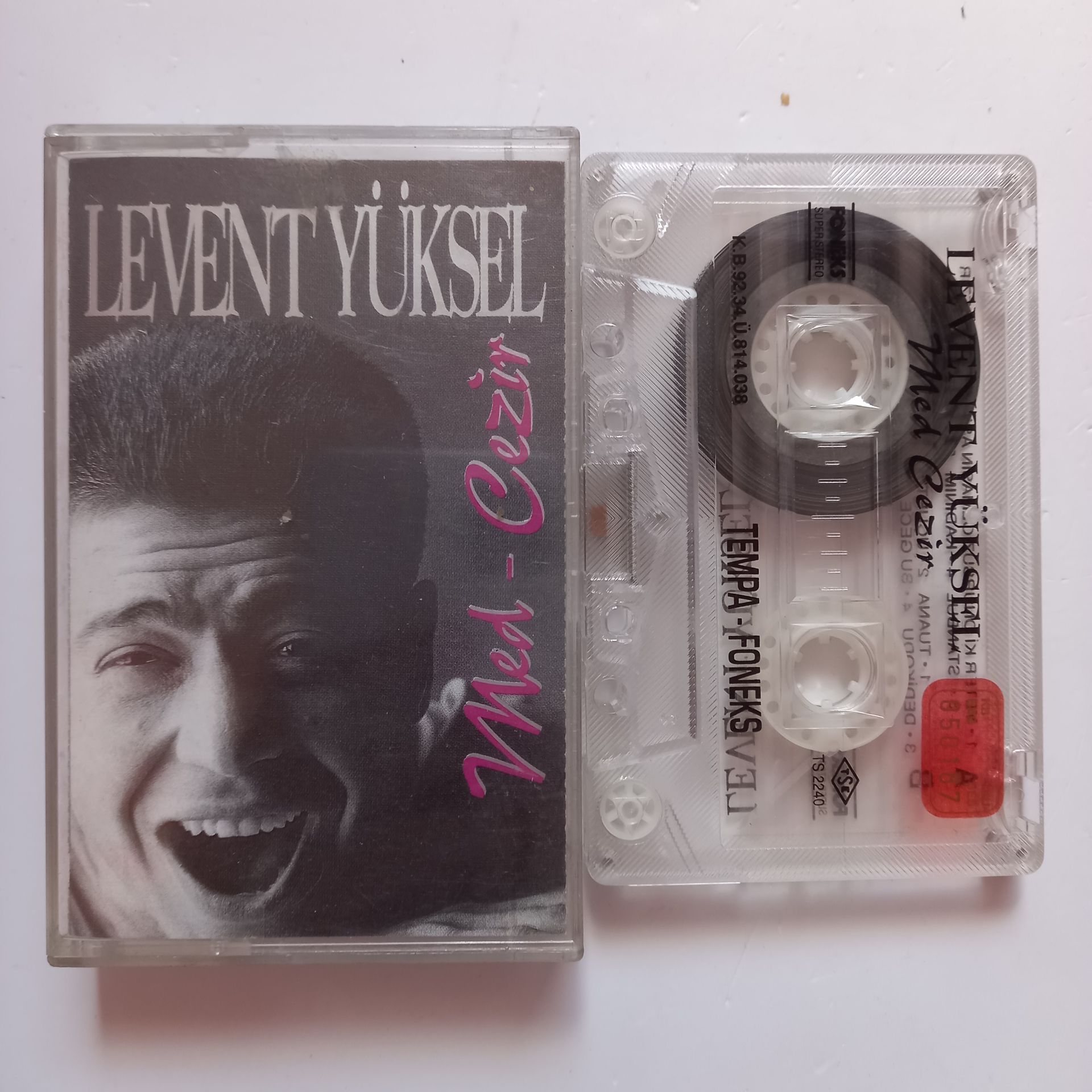 LEVENT YÜKSEL - MED-CEZİR (1992) - KASET 2.EL