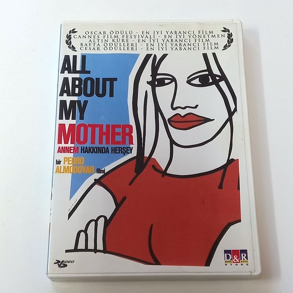 ALL ABOUT MY MOTHER - ANNEM HAKKINDA HERŞEY - CECILIA ROTH, TONI CANTO, YÖN.: PEDRO ALMODOVAR - DVD 2.EL