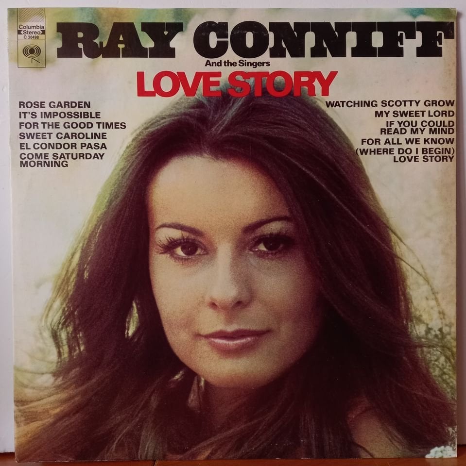 RAY CONNIFF AND THE SINGERS – LOVE STORY - LP 2.EL PLAK