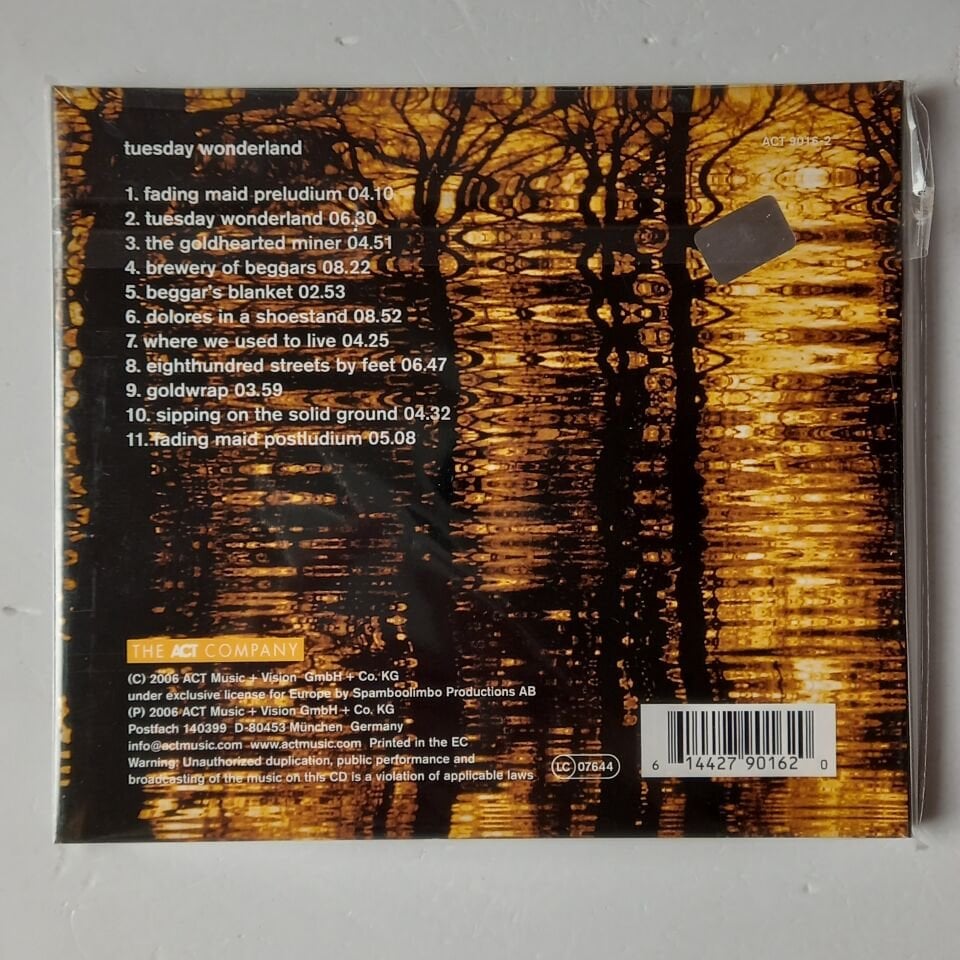 E.S.T. – TUESDAY WONDERLAND (2006) - CD DIGIPAK 2.EL