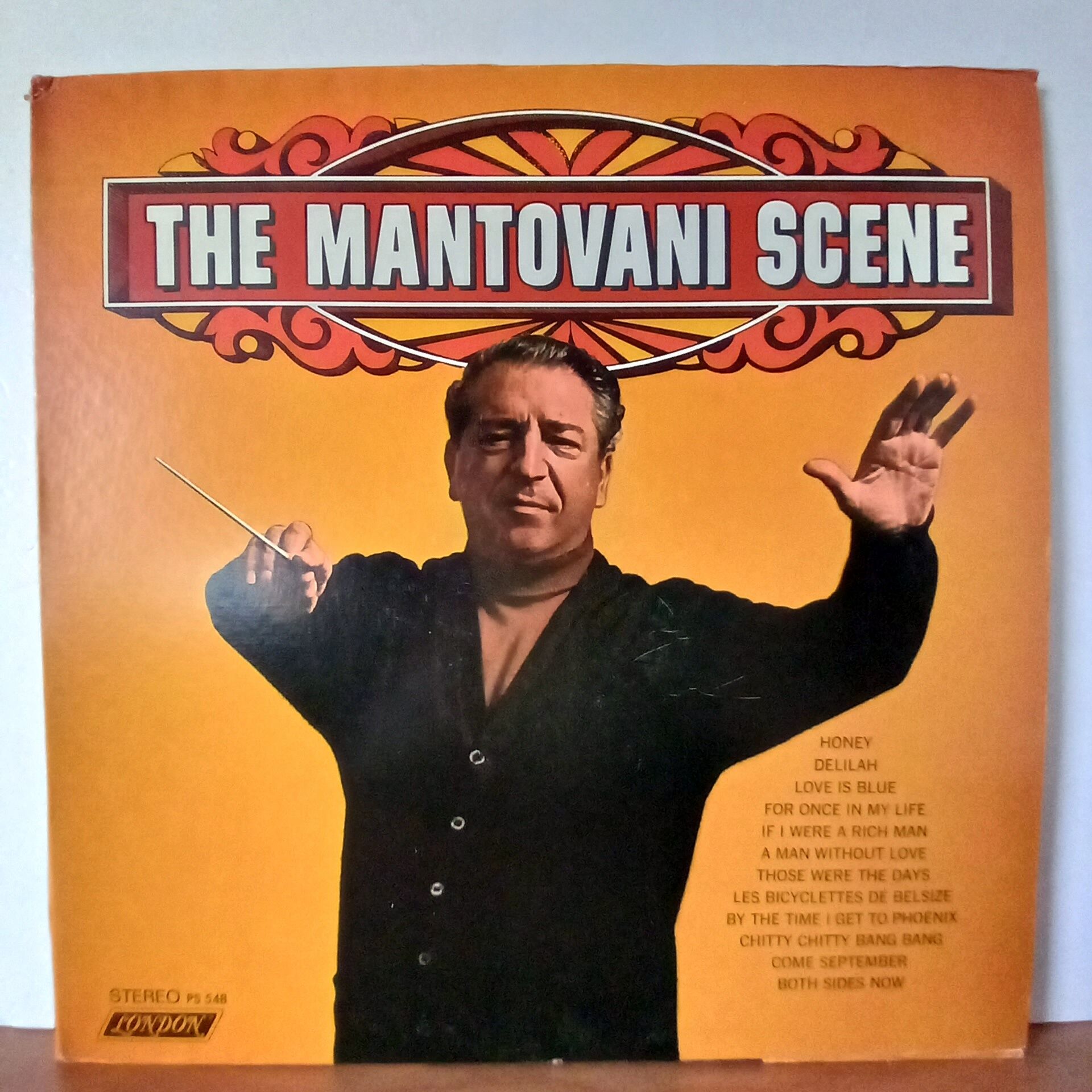 MANTOVANI AND HIS ORCHESTRA – THE MANTOVANI SCENE (1969) - LP 2.EL PLAK