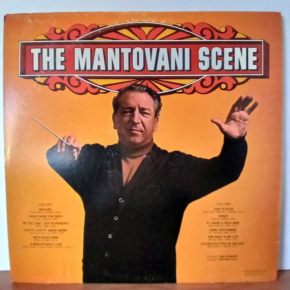 MANTOVANI AND HIS ORCHESTRA – THE MANTOVANI SCENE (1969) - LP 2.EL PLAK