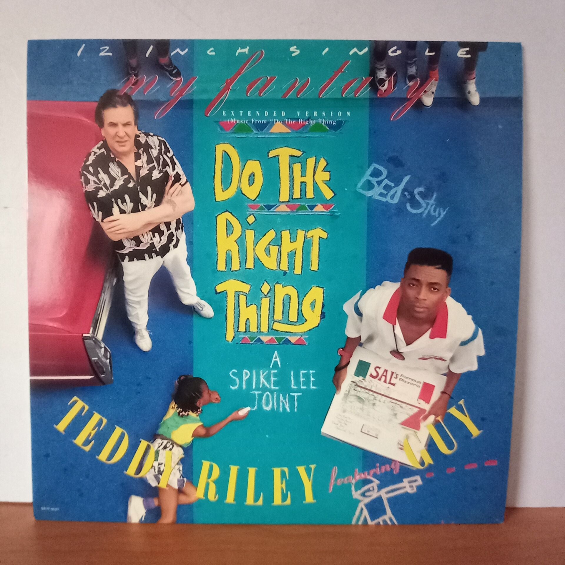 TEDDY RILEY FEATURING GUY – MY FANTASY / EXTENDED VERSION (1989) - 12'' MAXI SINGLE 2.EL PLAK