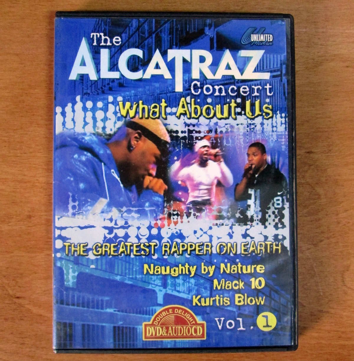 THE ALCATRAZ CONCERT What about us DVD+CD 2.EL