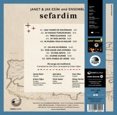 JANET & JAK ESİM and ENSEMBLE - SEFARDİM (2021) - LP SIFIR PLAK