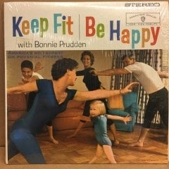 AEROBIC KEEP FIT BE HAPPY WITH BONNIE PRUDDEN 1959 2.EL PLAK