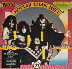 KISS - HOTTER THAN HELL (1974) - LP 180GR 2014 EDITION SIFIR PLAK