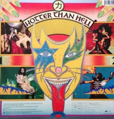 KISS - HOTTER THAN HELL (1974) - LP 180GR 2014 EDITION SIFIR PLAK